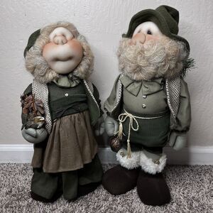 Vintage 1988 Runzel Volks Patsey + Mr Myrtle’s By Kandy Weston Christmas Decor